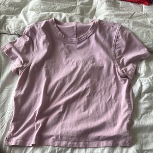 lululemon athletica Pink Short Sleeve Tee